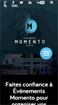 Mobile Screenshot of evenementsmomento.com